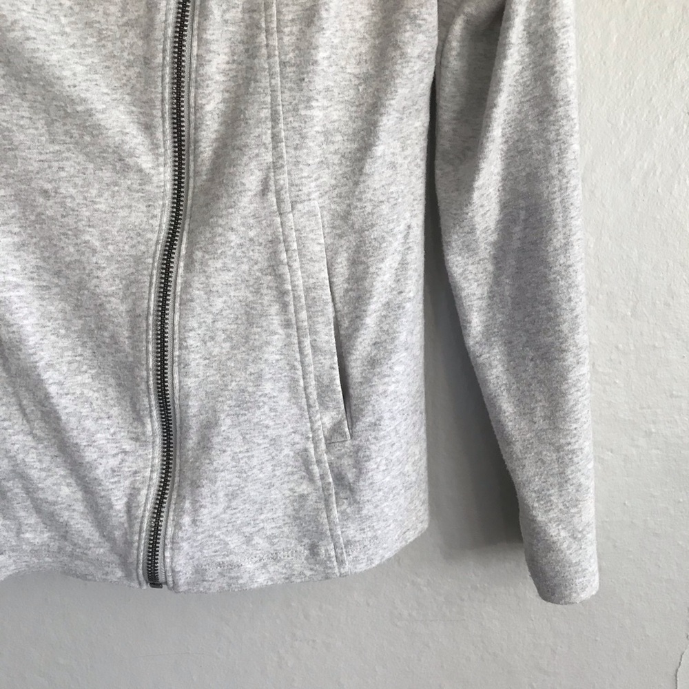 Banana Republic Grey Asymmetrical Sweater Jacket - Picture 2 of 5